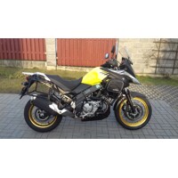 Boční nosiče Suzuki DL650 XT 2017 lomený RAL 9005 černá