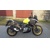 Boční nosiče Suzuki DL650 XT 2017 lomený RAL 9005 černá